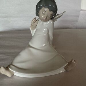 Lladro Angel Sculpture set of three